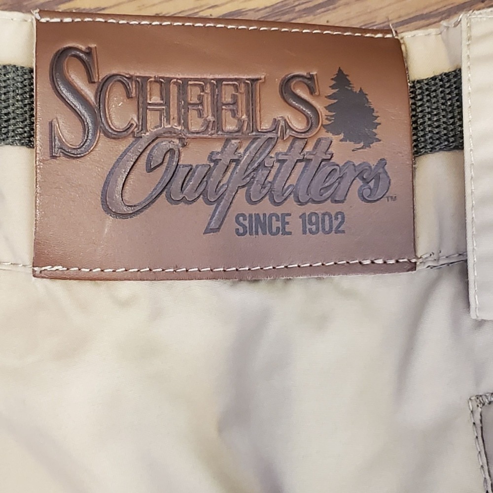 Scheels Outfitters Mens 40 Tall Double Panel Field Brush Hunting Pants Nylon - Picture 3 of 16